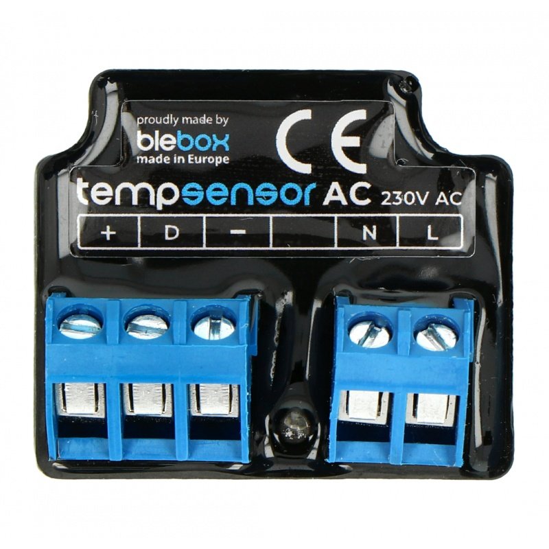BleBox tempSensorAC - WiFi Temperatursensor, 230VAC - bis zu 4