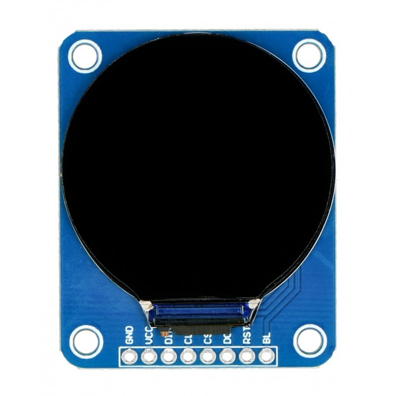 IPS-LCD-Display 1,28 "240x240px - Rundes SPI - SB Components