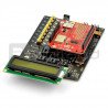 EXtrino SMD v12 Modul mit ATXmega128A3U Mikrocontroller + - zdjęcie 3