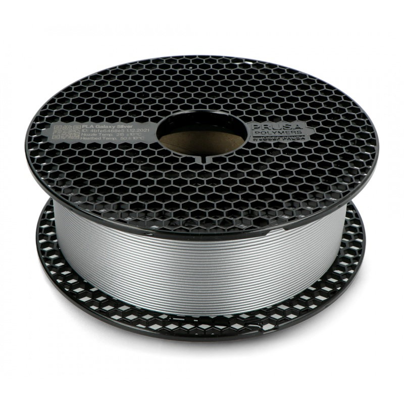 Filament Prusa PLA 1,75 mm 1 kg - Galaxy Silber