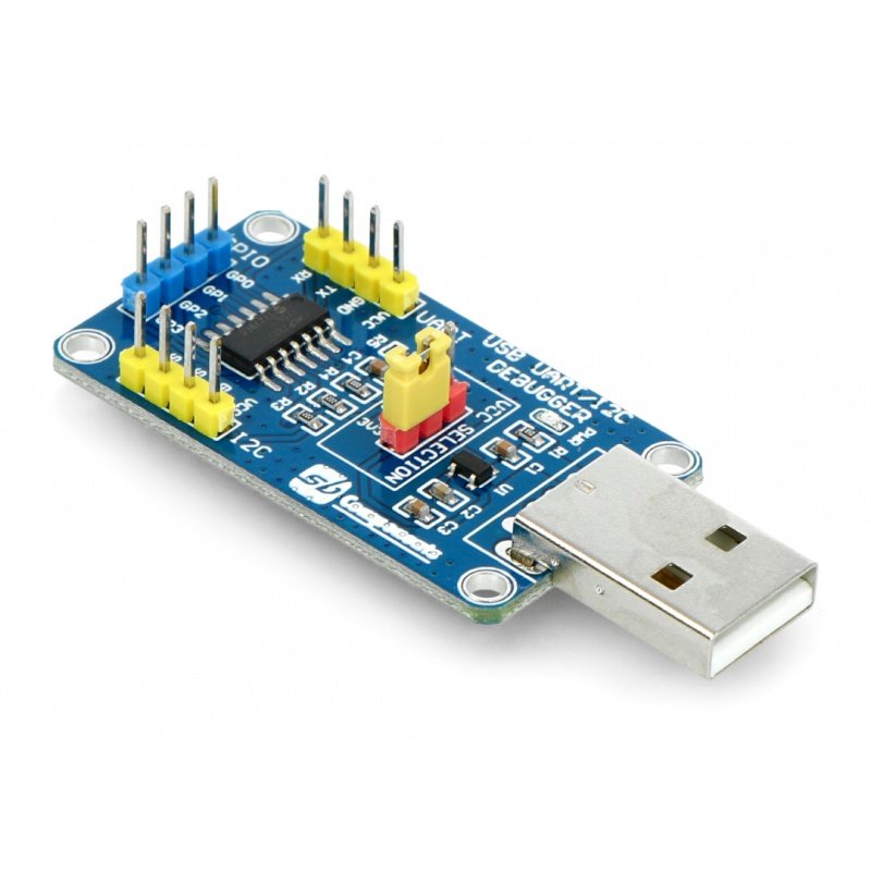USB UART / I2C Konverter MCP2221 - USB Stecker - SB Components