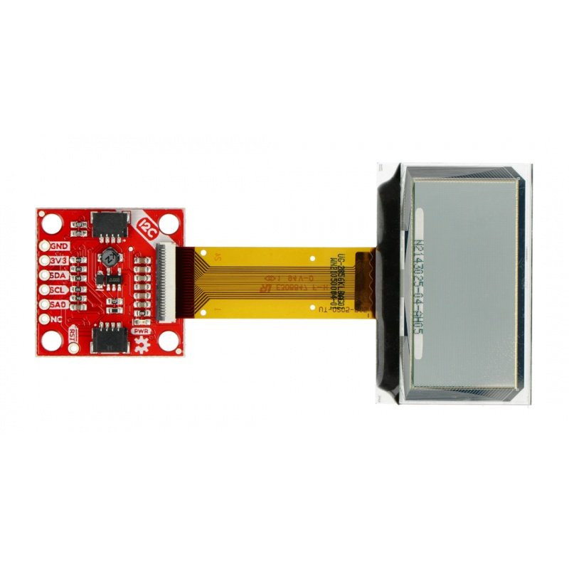 Transparentes OLED-Anzeigemodul – Qwiic – SparkFun LCD-15173