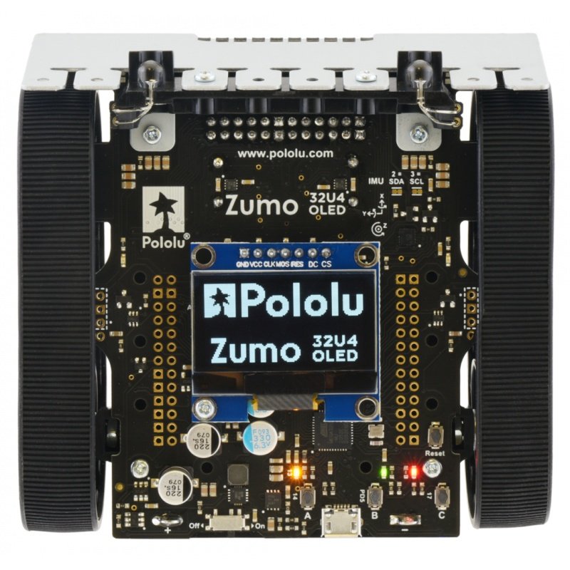 Zumo 32u4 - Minisumo-Roboter mit OLED und 50: 1-PS-Motoren -