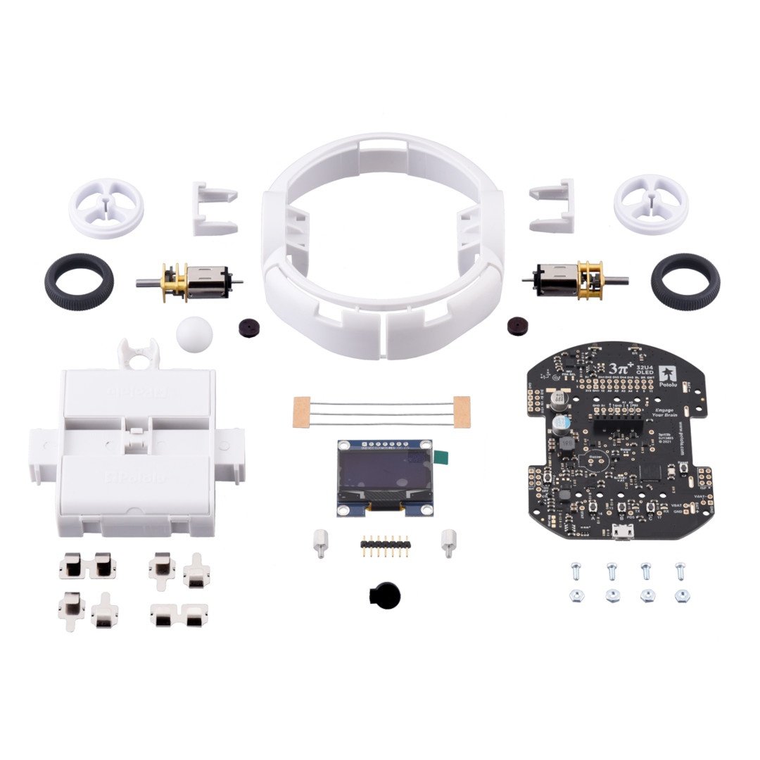 3pi + Turtle Edition Kit - ein Set zum Bau eines Roboters mit