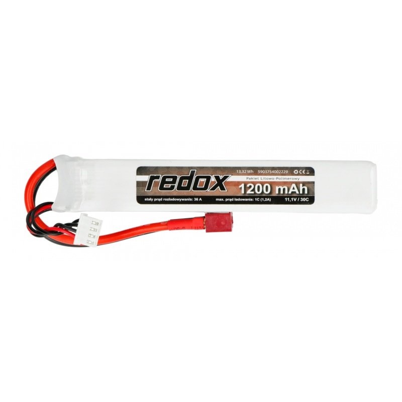 Li-Pol Redox 1200mAh 30C 3S 11,1V Paket