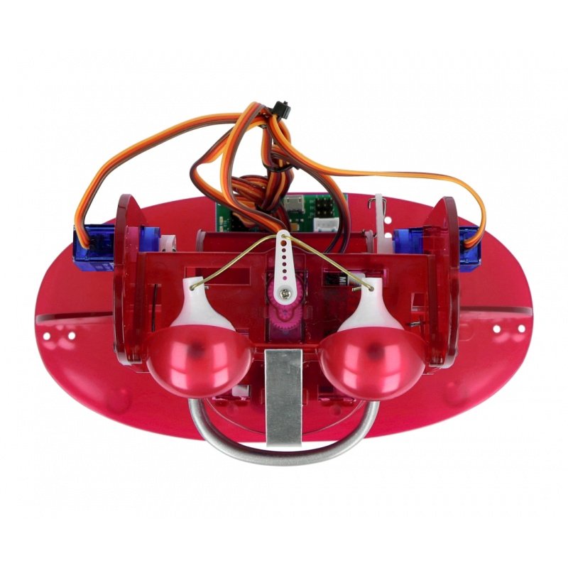 Lernroboter Ohbot 2.1 zusammengebaut - für Raspberry Pi
