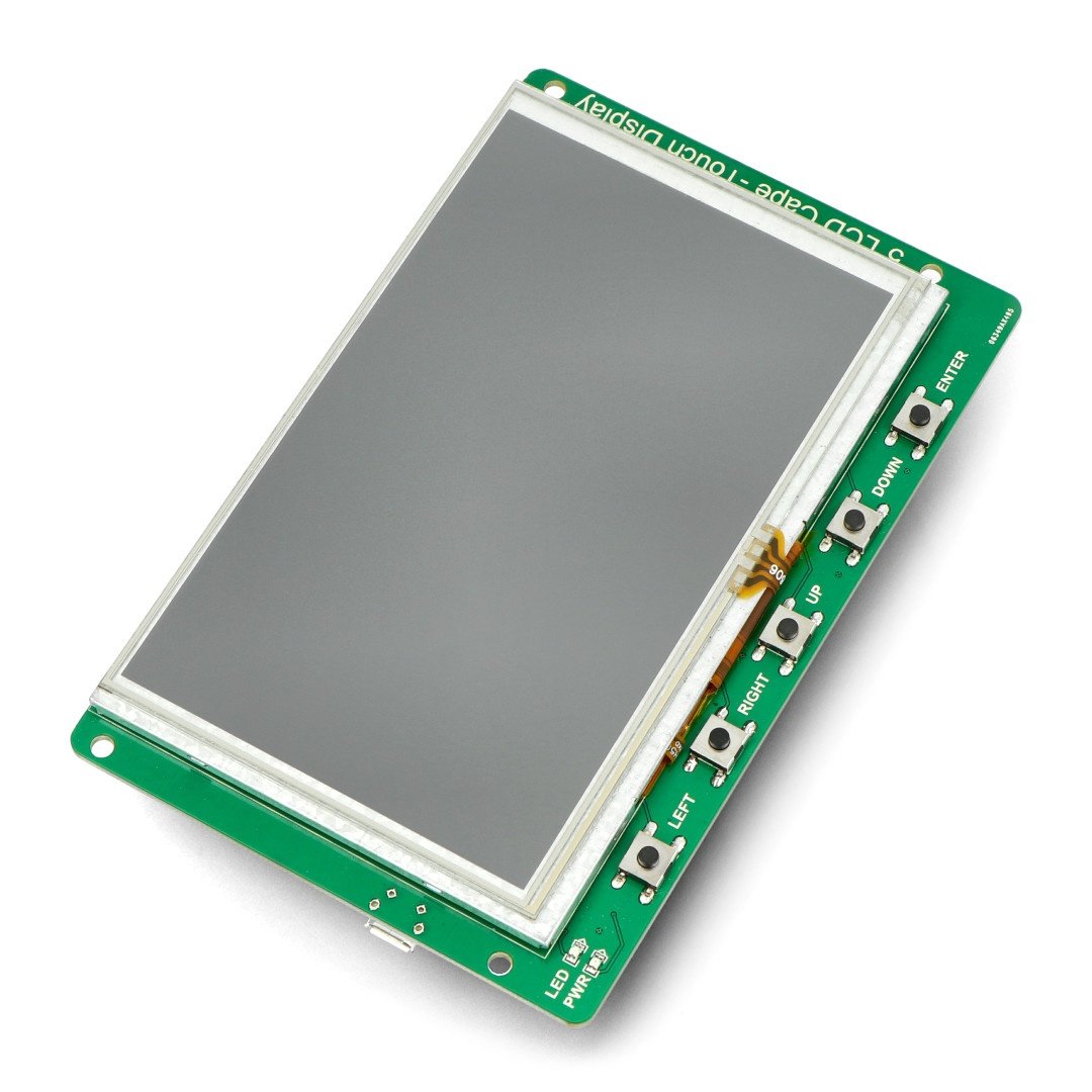 Seeed Studio Touchscreen - 5'' 800x480px resistives LCD für
