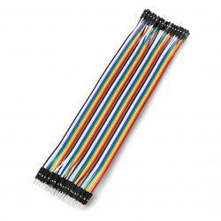 JustPi Verbindungskabel Set - Buchse-Stecker 20cm 40St