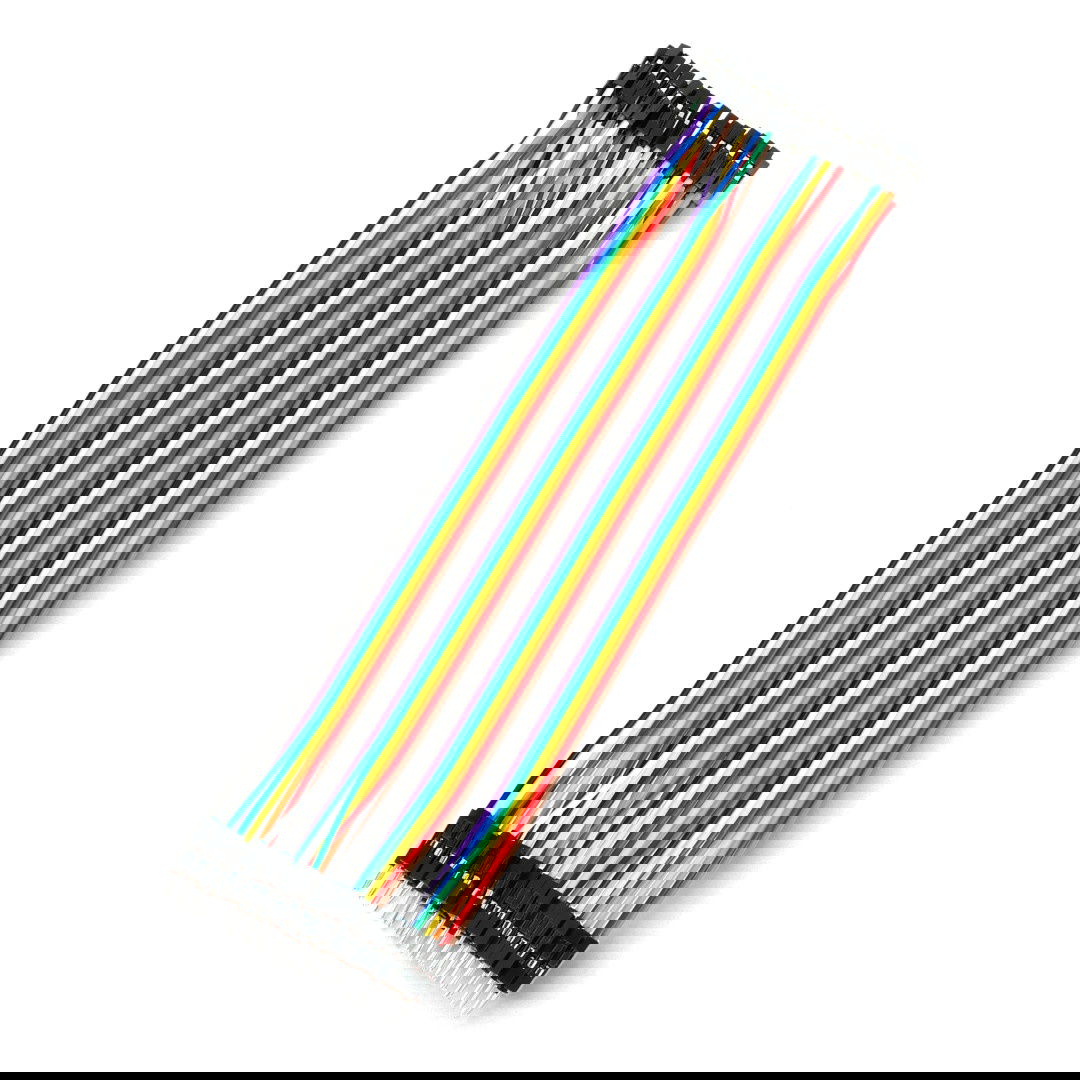 JustPi Verbindungskabel Set - Buchse-Stecker 20cm 40St