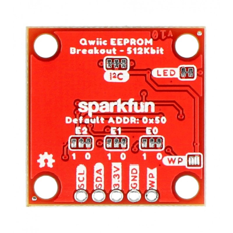 Zusätzlicher EEPROM-Speicher - I2C Qwiic - 512 KB - SparkFun