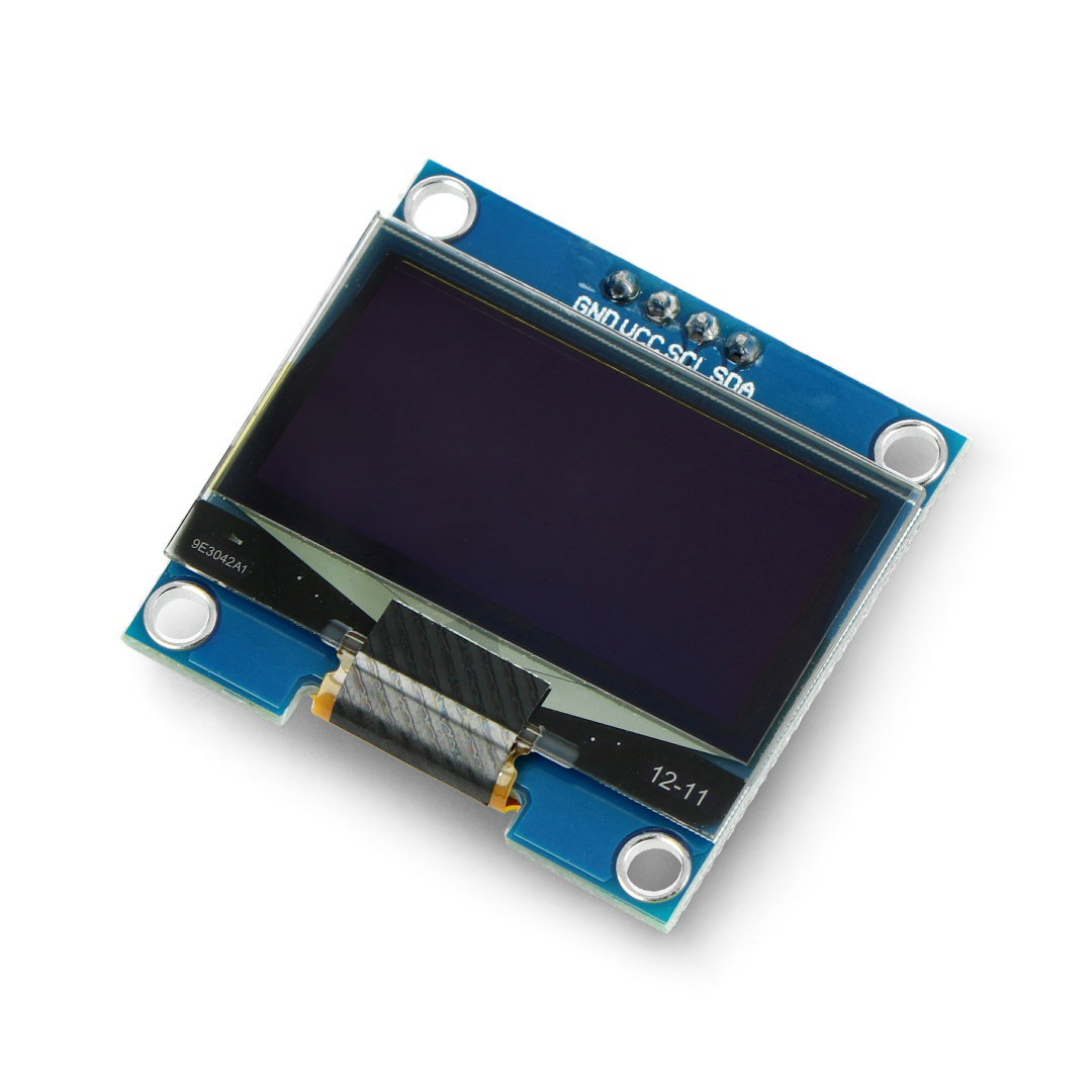OLED-Display, blaue Grafik, 1,3 '' 128x64px I2C v2 - blaue Zeichen