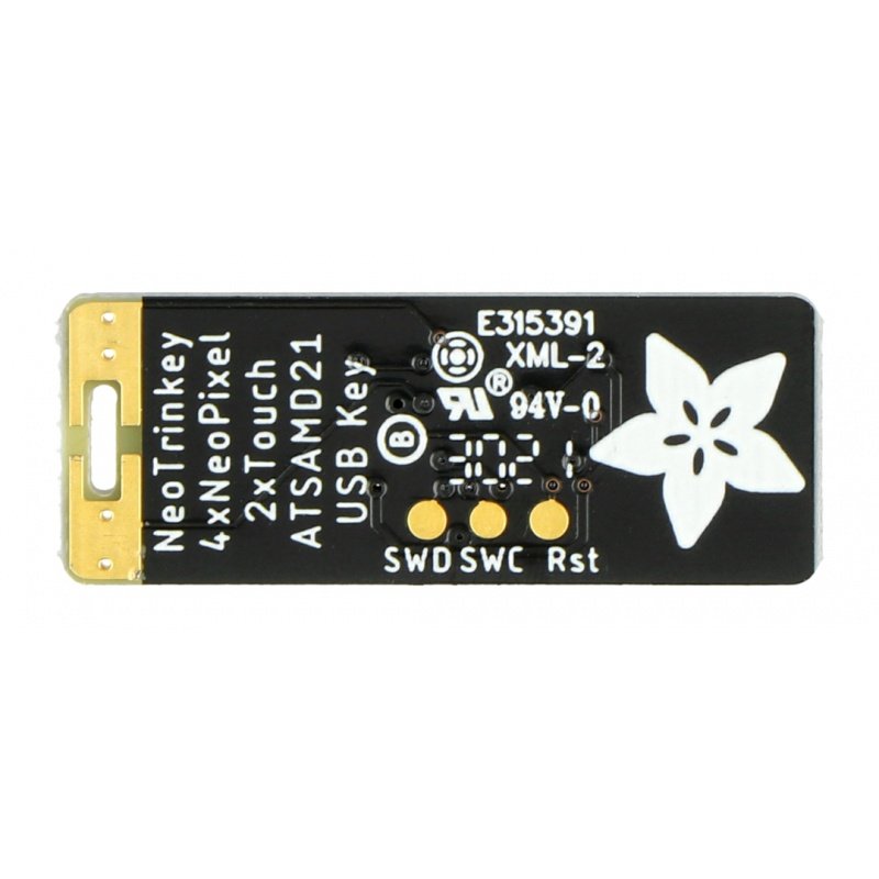 Adafruit Neo Trinkey - USB SAMD21 Modul, 4 RGB NeoPixel Dioden