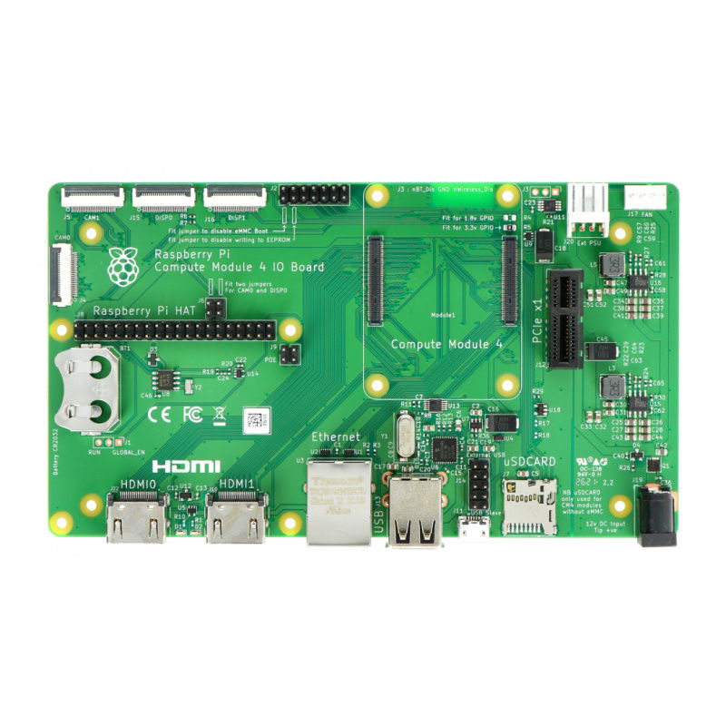 Raspberry Pi CM4IO - Erweiterungsplatine für Raspberry Pi CM4