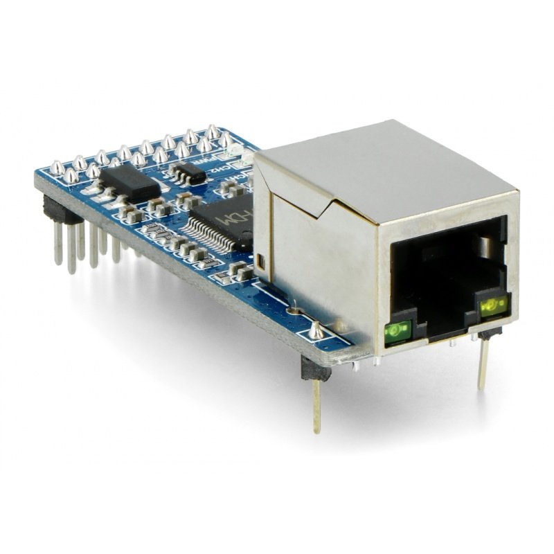 2-CH UART To Ethernet Converter - dwukanałowy konwerter UART na