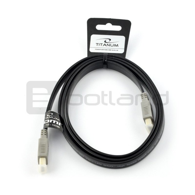HDMI-Kabel, Klasse 1.3c Titanum TB108 - 1,5 m lang