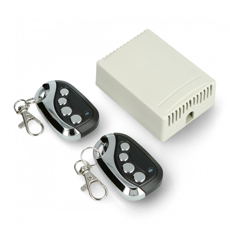 Fernbedienung 12 / 24 V DC - 433,92 MHz - 2 Kanäle