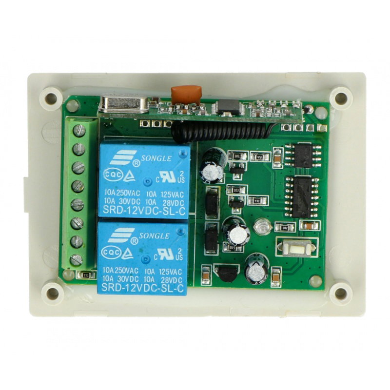 Fernbedienung 12 / 24 V DC - 433,92 MHz - 2 Kanäle