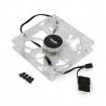 Lüfter 12V 120x120x25mm Molex - grüne Hintergrundbeleuchtung - zdjęcie 3
