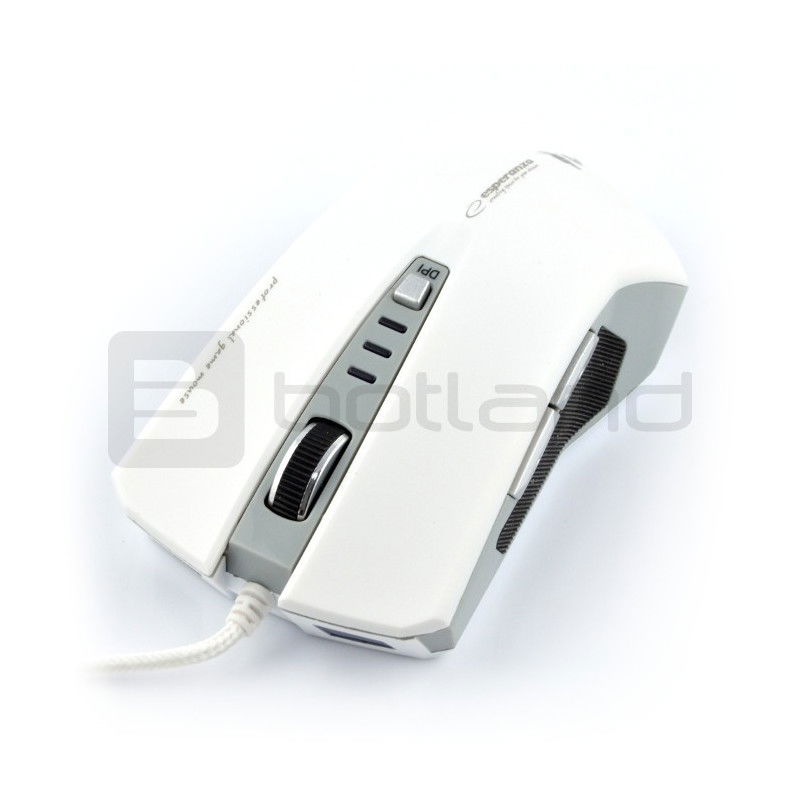 Optische Maus Esperanza Dragon EM122W weiß USB