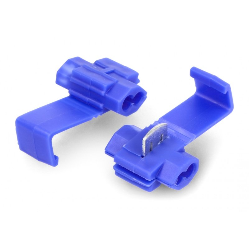KFZ-Schnellkupplung 1-2,5mm blau - 10St