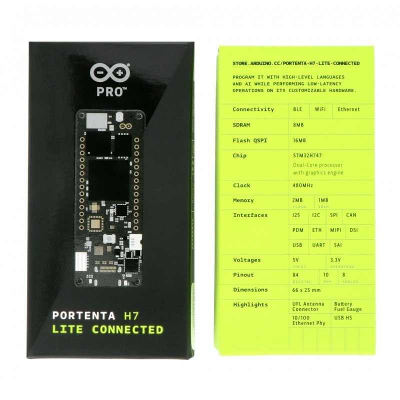 Arduino Portenta H7 Lite Verbunden - ABX00046
