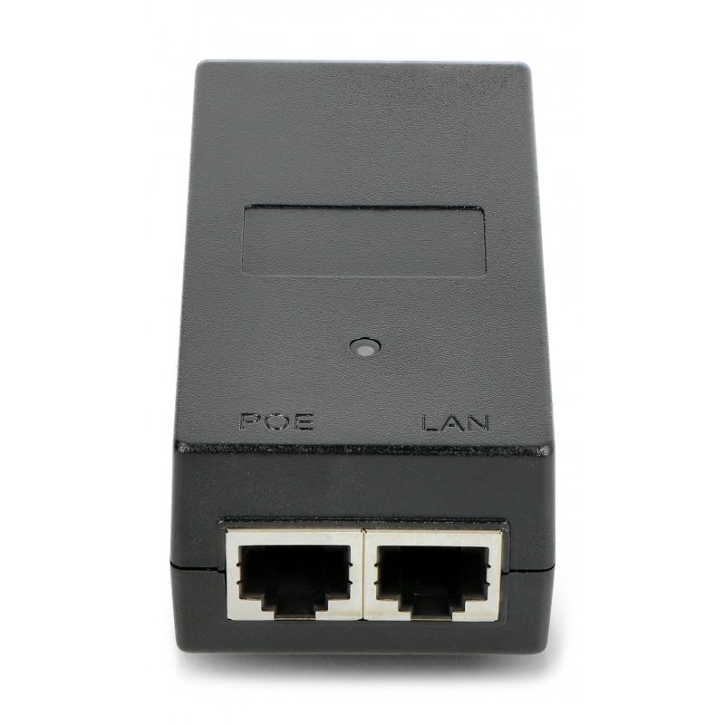 Desktop PoE Netzteil - RJ45 - mit IEC C8 Buchse - 48V / 0,5A /