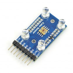 Farbsensor, Lichtfrequenzwandler TCS3200 - Waveshare 9520