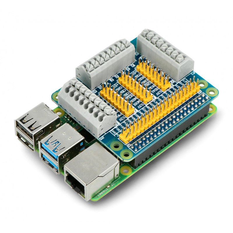 Expander von GPIO-Pins für Raspberry Pi 4/3/2 / B + mit