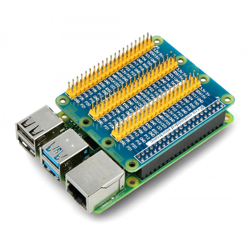 Expander von GPIO HAT Pins - Schild für Raspberry Pi 4/3/2 / B