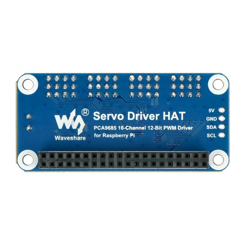 Servo Driver HAT IC Test Board - 16 Servotreiber für Raspberry