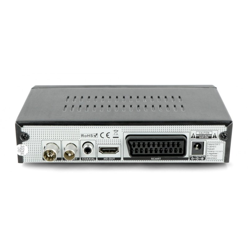 DVB-T2 TE2080 HD H.265 / HEVC Comsat-Decoder