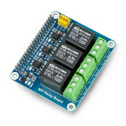 RPi-Relaisplatine – 3 Relais – Raspberry Pi-Overlay – Waveshare