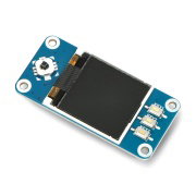 LCD TFT 1,44 '' 128x128px SPI - Hut für Raspberry Pi 4/3 + /