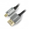 Kruger & Matz microHDMI - HDMI-Kabel - 3m - zdjęcie 1