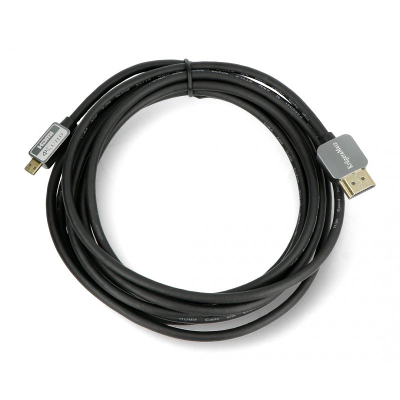 Kruger & Matz microHDMI - HDMI-Kabel - 3m