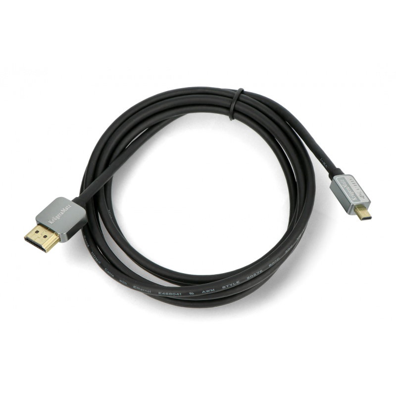 Kruger & Matz microHDMI - HDMI-Kabel - 1,8 m