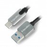 Przewód USB 3.0 A - USB C 5Gb/s 0.5m Kruger&Matz KM0347 - zdjęcie 1