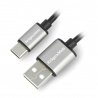 USB A - USB C 1,8 m Kabel Kruger & Matz Basic - zdjęcie 1