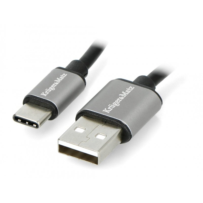 USB A - USB C 1,8 m Kabel Kruger & Matz Basic
