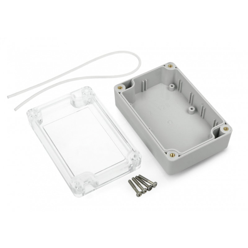 Kradex Z128JpH TM ABS-PC Kunststoffgehäuse mit Messinghülsen