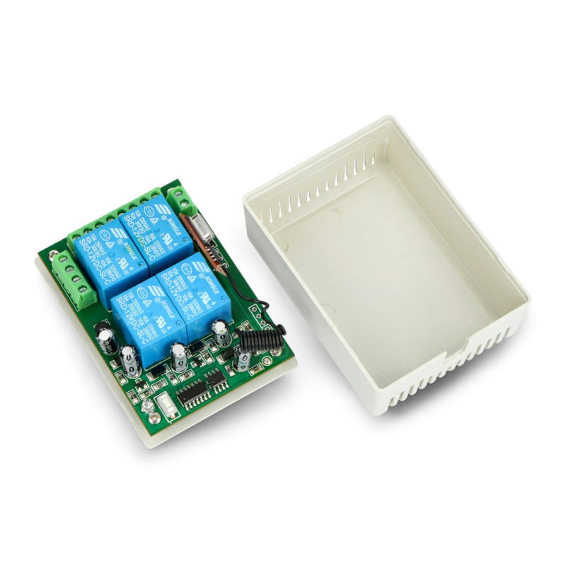 Fernbedienung 12 / 24 V DC - 433,92 MHz - 4 Kanäle