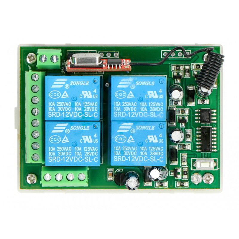 Fernbedienung 12 / 24 V DC - 433,92 MHz - 4 Kanäle