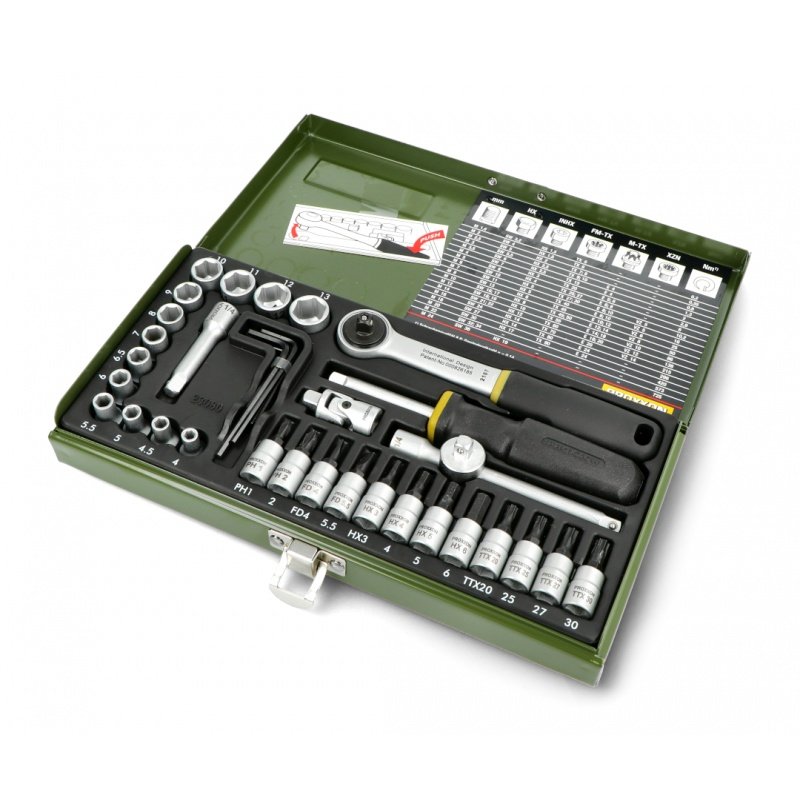 Werkzeugsatz Proxxon PR23080 - 1/4 '' - 36 Elemente