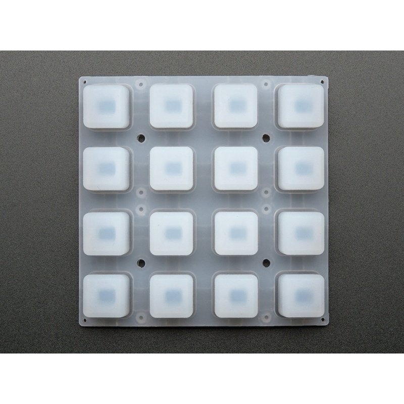 Silikonelastomer 4x4 - Tastaturabdeckung - Adafruit 1611