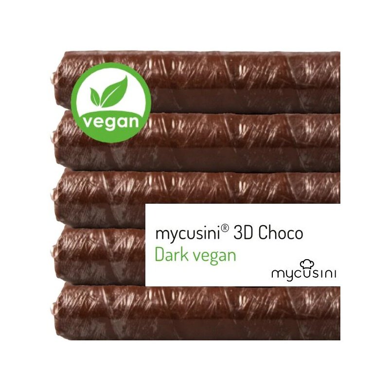 Einsatz für Mycusini 2.0 3D-Drucker - Choco Dark Vegan