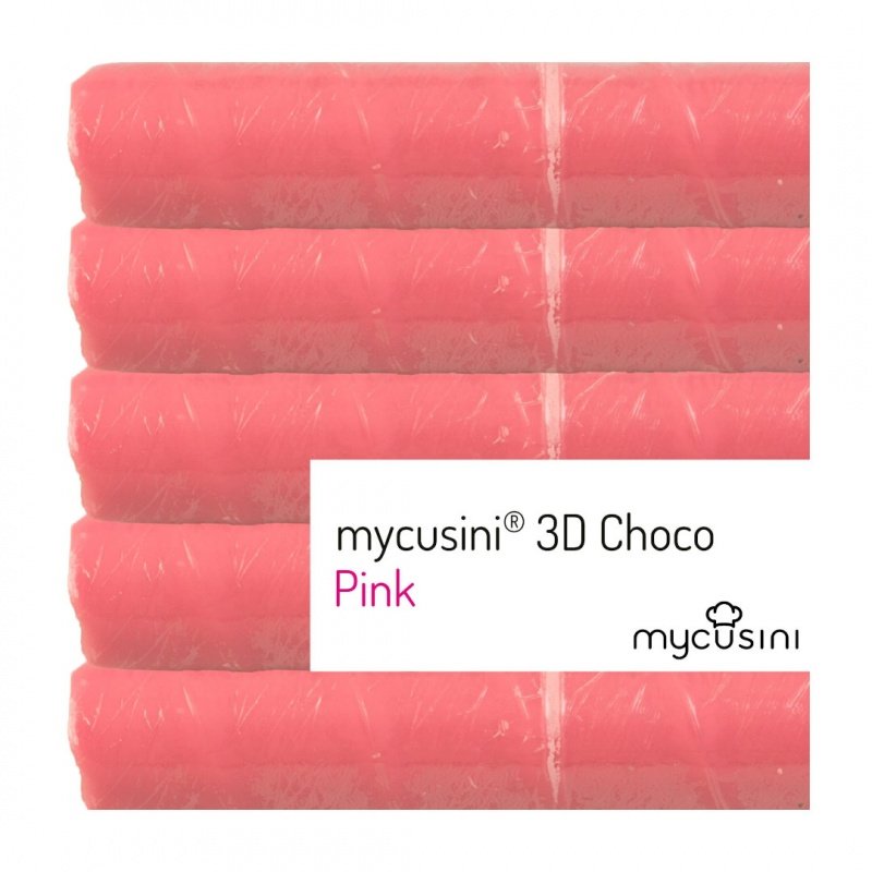 Einsatz für Mycusini 2.0 3D-Drucker - Choco Pink