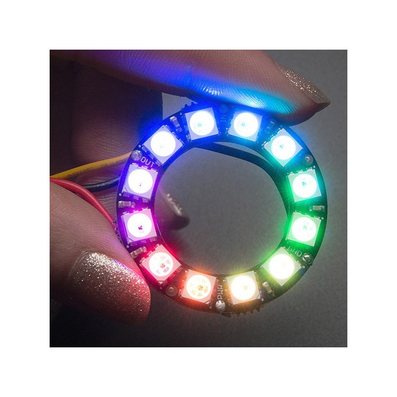 Adafruit NeoPixel Ring - RGB-LED-Ring 16 x WS2812 5050