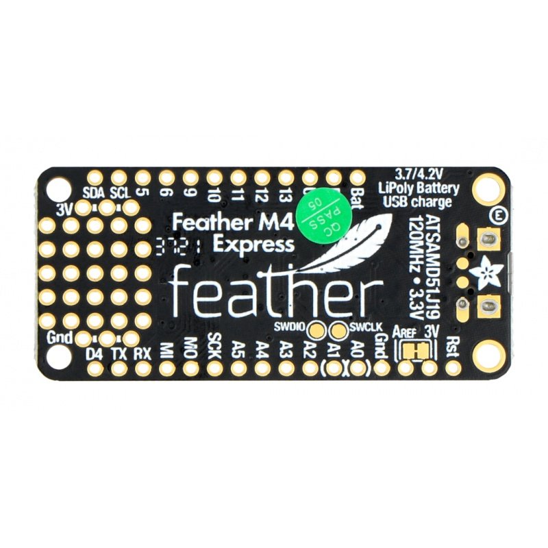 Feather M4 Express - Mikrocontrollerplatine ATSAMD51 - Adafruit