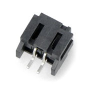 JST-Winkelsteckverbinder - SMD 2-polig (Schwarz)