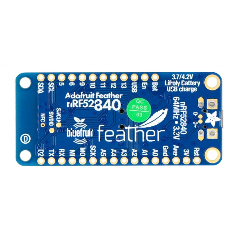 Feather nRF52840 Express Bluefruit LE – kompatibel mit Arduino